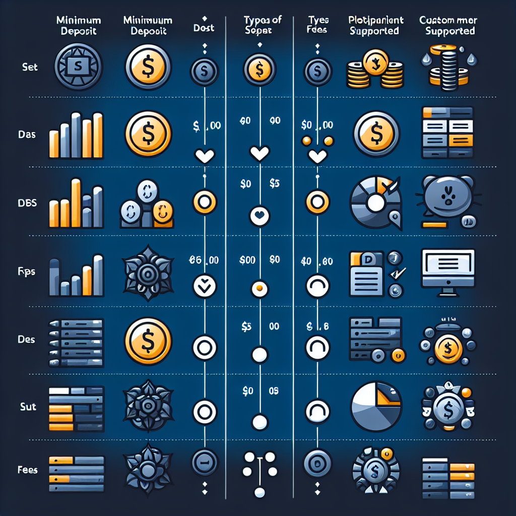 Comparing Key Features of Trading Accounts